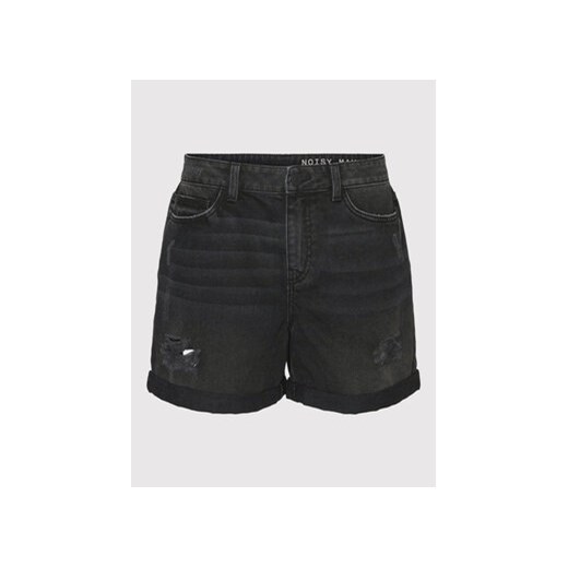 Noisy May Szorty jeansowe Smiley 27010865 Czarny Regular Fit Noisy May XS MODIVO