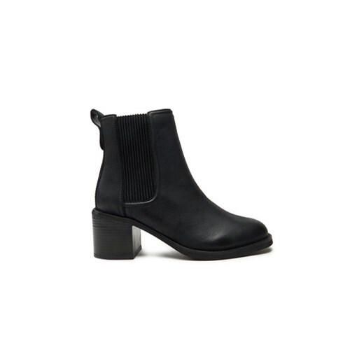 Clarks Botki Chamberly Top 26179551 Czarny ze sklepu MODIVO w kategorii Botki - zdjęcie 177224524