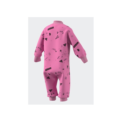 adidas Kombinezon IA1558 Różowy Regular Fit 12_18M MODIVO