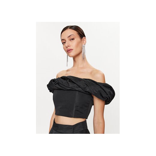 Pinko Bluzka Moderatore 101709 Y3LE Czarny Slim Fit Pinko 46 MODIVO