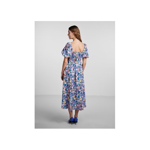 YAS Sukienka 26029641 Niebieski Regular Fit Yas S MODIVO