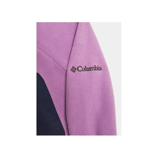 Columbia Polar Fast Trek™ III Fleece Full Zip Fioletowy Regular Fit Columbia XS MODIVO