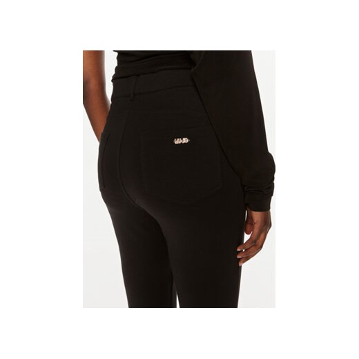 Liu Jo Sport Spodnie materiałowe TF4194 JS182 Czarny Slim Fit M MODIVO