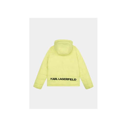 Karl Lagerfeld Kids Kurtka puchowa Z26105 M Żółty Regular Fit 4Y MODIVO