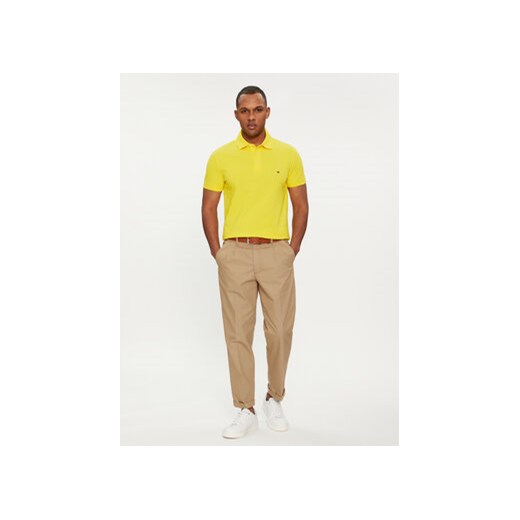 Tommy Hilfiger Polo 1985 MW0MW17771 Żółty Slim Fit Tommy Hilfiger M MODIVO