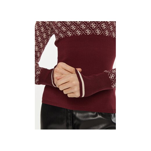 Guess Spodnie dresowe W3BR81 Z37K0 Czarny Regular Fit Guess S MODIVO