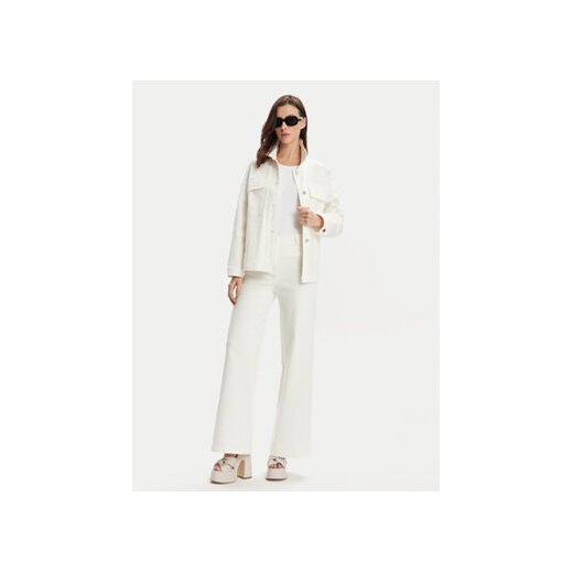 MAX&Co. Jeansy Master 2416131023200 Écru Wide Leg 44 MODIVO