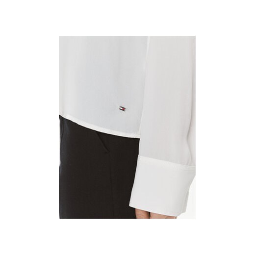 Tommy Hilfiger Bluzka WW0WW39665 Biały Relaxed Fit Tommy Hilfiger 40 MODIVO