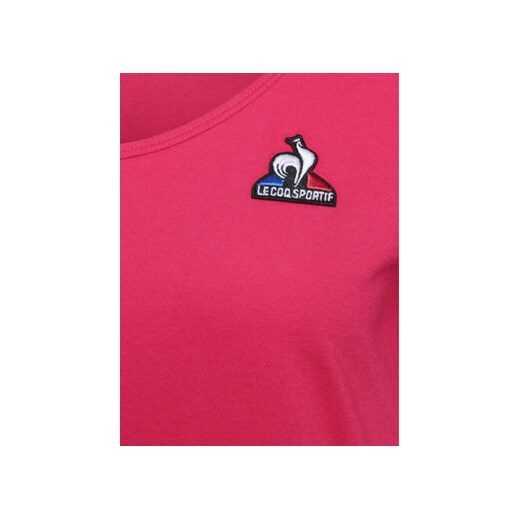 Le Coq Sportif T-Shirt 2320631 Różowy Regular Fit Le Coq Sportif M MODIVO
