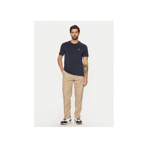 Aeronautica Militare T-Shirt 242TS2331J662 Granatowy Regular Fit Aeronautica Militare S MODIVO