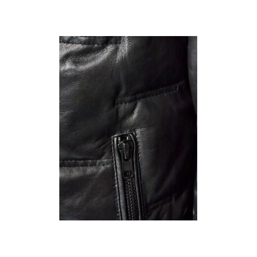 Serge Pariente Kurtka skórzana Clever Czarny Slim Fit Serge Pariente L MODIVO