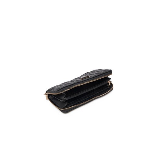 Guess Duży Portfel Damski SWQG87 48146 Czarny Guess uniwersalny MODIVO