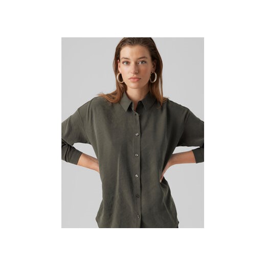 Vero Moda Koszula Queeny 10295908 Szary Regular Fit Vero Moda M MODIVO