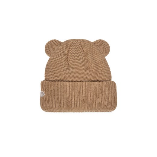 New Era Czapka Teddy Bear Ears Cuff Knit Beanie 60580794 Brązowy New Era one size MODIVO