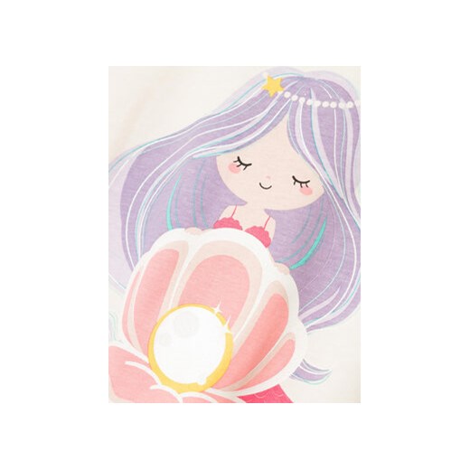 NAME IT T-Shirt Zuzzie 13226878 Biały Regular Fit Name It 86 MODIVO