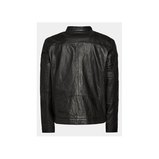 Mustang Kurtka skórzana 310-17-261 Czarny Regular Fit Mustang XL MODIVO