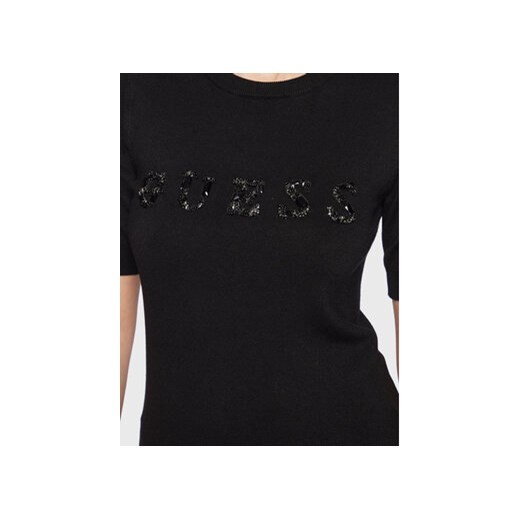 Guess Sweter W3RR46 Z2NQ2 Czarny Slim Fit Guess XS MODIVO