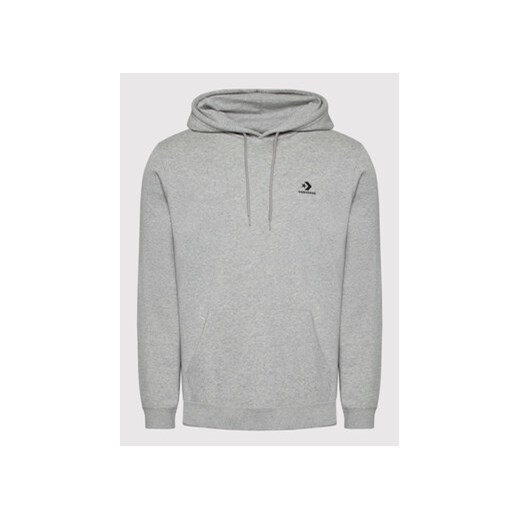 Converse Bluza Unisex Go-To Embroidered Star Chevron 10024509-A06 Szary Standard Converse XS MODIVO