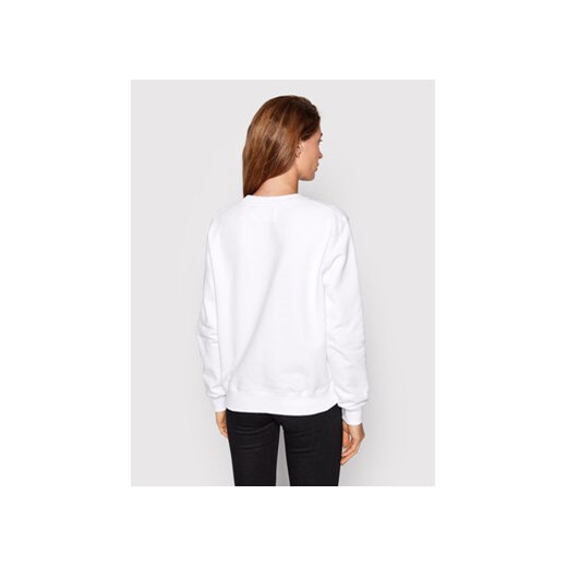 Calvin Klein Jeans Bluza J20J219140 Biały Regular Fit XXL MODIVO