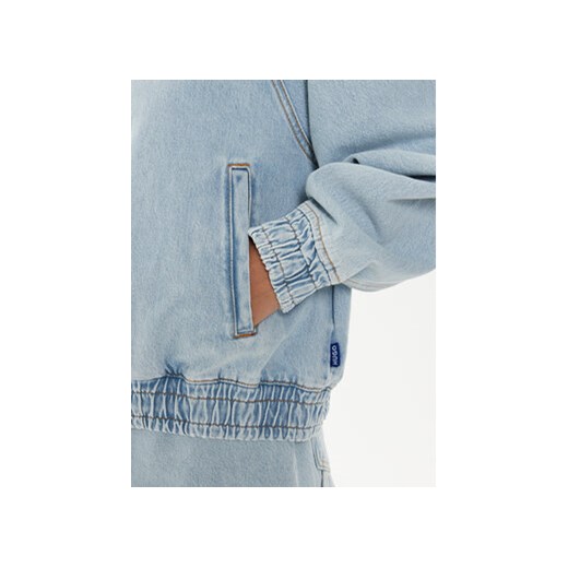 Hugo Kurtka jeansowa Gebari_B 50515762 Niebieski Relaxed Fit L MODIVO