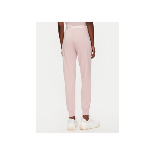Hugo Spodnie dresowe Sporty Logo 50520499 Różowy Regular Fit XXL MODIVO