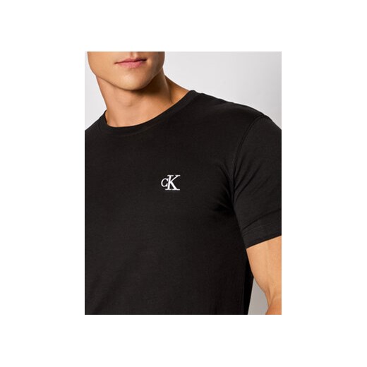 Calvin Klein Jeans T-Shirt Tee Shirt Essential J30J314544 Czarny Slim Fit M MODIVO