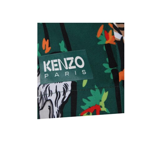 Kenzo Kids Szorty kąpielowe K24316 S Zielony Regular Fit Kenzo Kids 6Y MODIVO