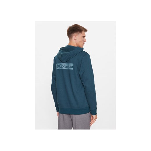 Columbia Bluza Trek™ Hoodie Niebieski Regular Fit Columbia L MODIVO