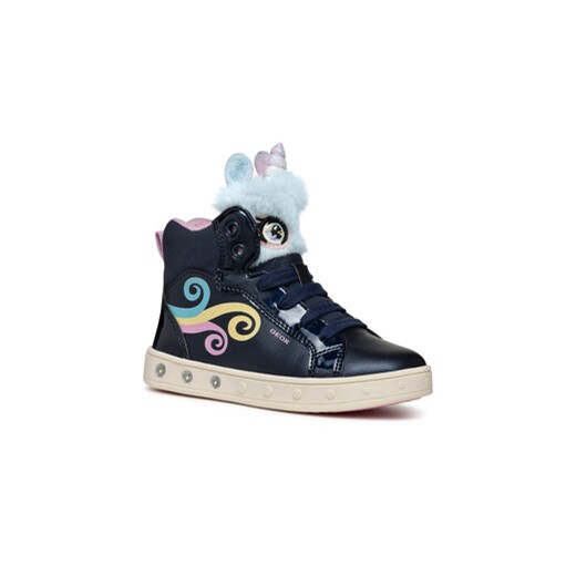 Geox Sneakersy J Skylin Girl  J468WA 0NFBH C4243 M Granatowy Geox 25 MODIVO