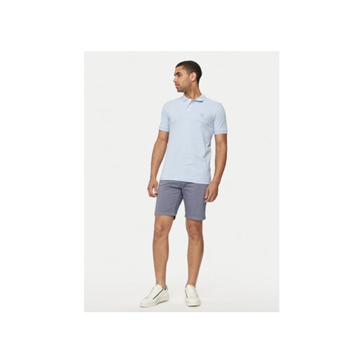 Boss Szorty materiałowe Chino-Slim 50513026 Niebieski Slim Fit 30 MODIVO