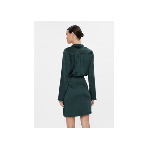 IVY OAK Sukienka koszulowa Naya IO1123F7588 Zielony Regular Fit Ivy Oak 34 MODIVO