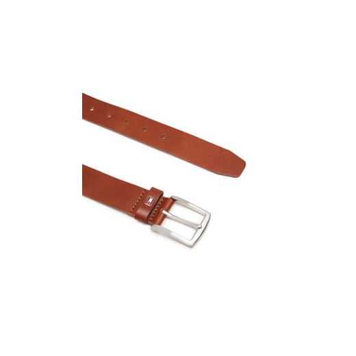 Tommy Hilfiger Pasek Męski New Denton AM0AM08360 Brązowy Tommy Hilfiger 90 MODIVO