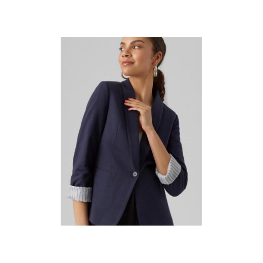 Vero Moda Marynarka Harukimo 10291043 Granatowy Regular Fit Vero Moda 34 MODIVO