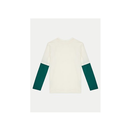 United Colors Of Benetton Bluzka 3I1XC10JG Écru Regular Fit United Colors Of Benetton 150 MODIVO