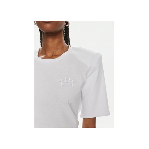 MVP Wardrobe T-Shirt MVPE4TS147.0JE0081 Biały Classic Fit Mvp Wardrobe 46 MODIVO