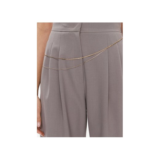 Marella Spodnie materiałowe Fante 2331360636200 Szary Relaxed Fit Marella 46 MODIVO