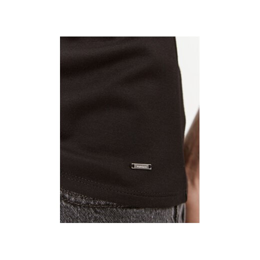 Morgan Bluzka 232-DEMO Czarny Slim Fit Morgan XS MODIVO