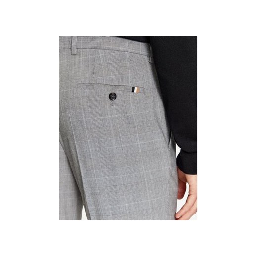 Boss Spodnie garniturowe H-Genius-224 50500110 Szary Slim Fit 52 MODIVO