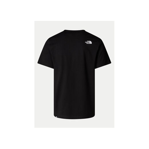 The North Face T-Shirt Easy NF0A8A6C Czarny Regular Fit The North Face XXL MODIVO