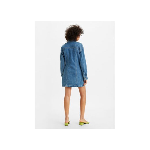 Levi's® Sukienka jeansowa Shay A45850001 Niebieski Loose Fit M MODIVO