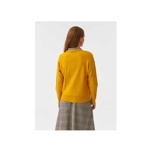 Tatuum Sweter Poli T2319.091 Żółty Oversize XS MODIVO