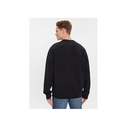 Hugo Bluza Dettil 50509270 Czarny Relaxed Fit M MODIVO