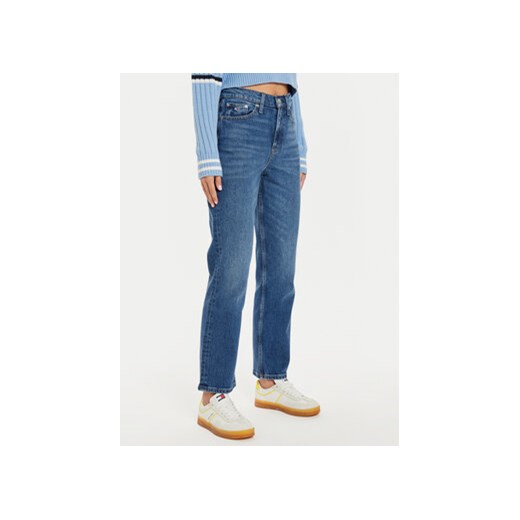 Tommy Jeans Jeansy Izzie DW0DW19600 Niebieski Straight Fit Tommy Jeans 24_30 MODIVO