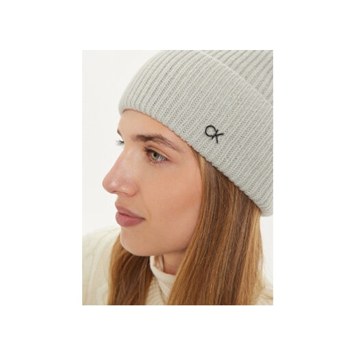 Calvin Klein Czapka K60K612592 Szary Calvin Klein uniwersalny MODIVO