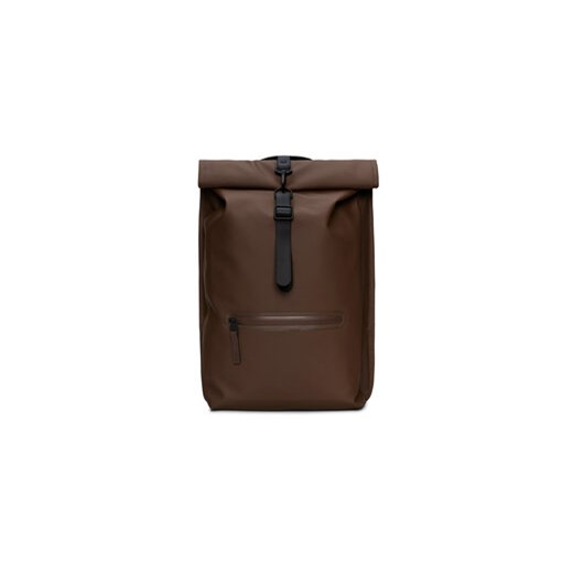 Rains Plecak Rolltop Rucksack W3 13320 Brązowy Rains one size MODIVO