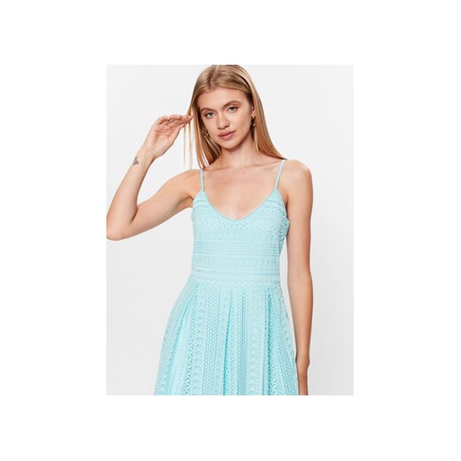Vero Moda Sukienka letnia Honey 10220925 Niebieski Regular Fit Vero Moda L MODIVO