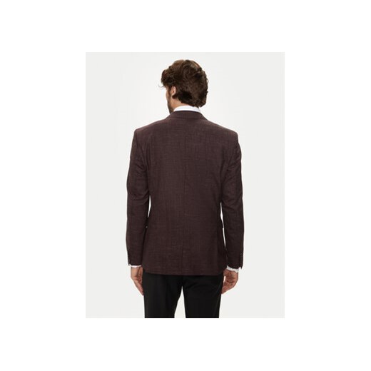 Boss Marynarka H-Hutson-224 50521645 Bordowy Slim Fit 56 MODIVO