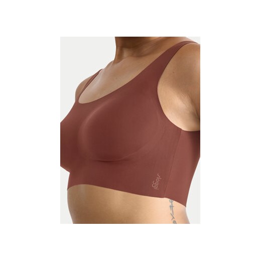 Sloggi Biustonosz top Zero Feel 10217786 Brązowy Sloggi XXL MODIVO
