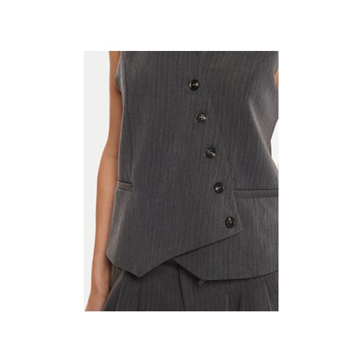Karen by Simonsen Kamizelka garniturowa Ro 10105155 Szary Regular Fit Karen By Simonsen 40 MODIVO