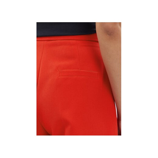 Maryley Spodnie materiałowe 24EB680/43FI Czerwony Regular Fit Maryley S MODIVO